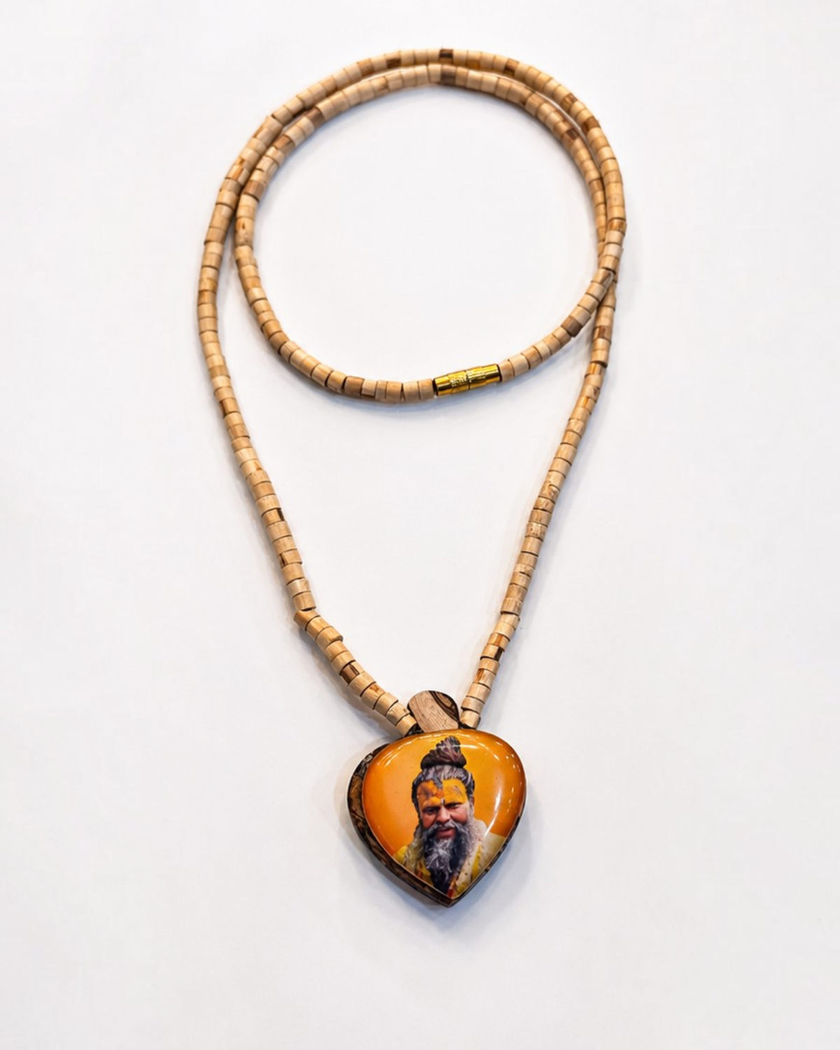 Tulsi Kanthi with Gurudev and Shri Radha Naam Pendant